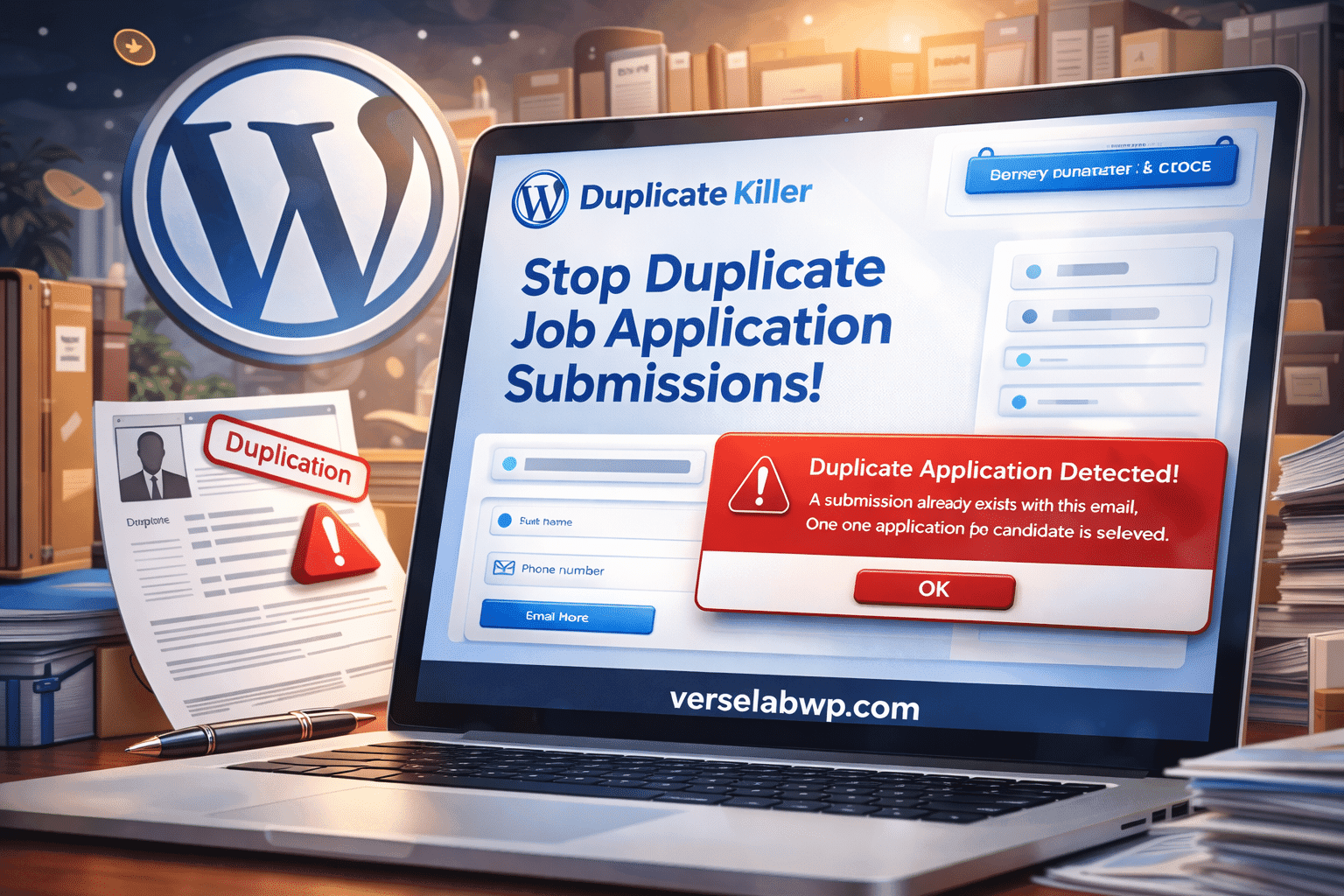 How to Prevent Duplicate Job Application Submissions in WordPress