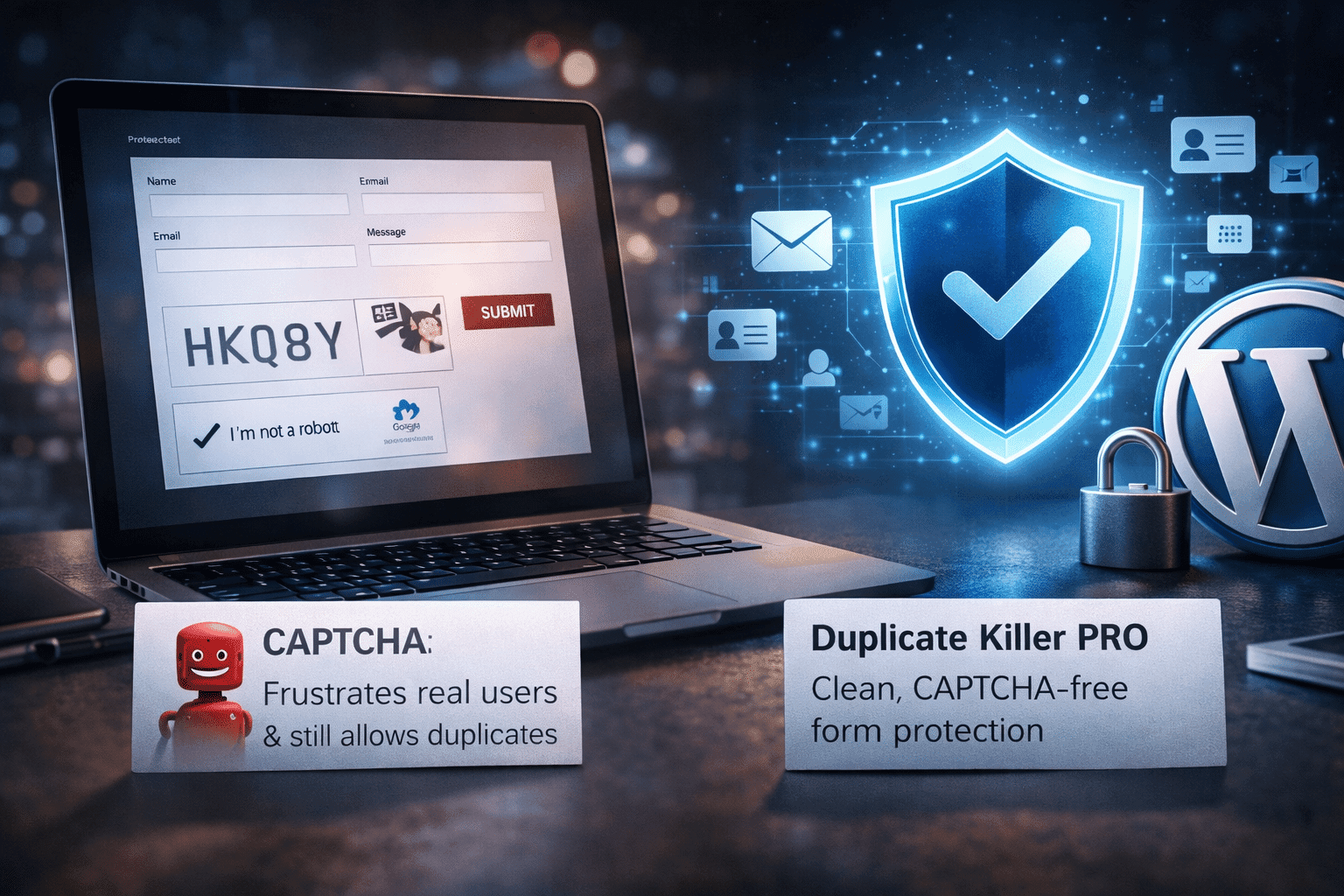 Why CAPTCHA Isn’t Enough: The Smarter Way to Stop Form Abuse in WordPress