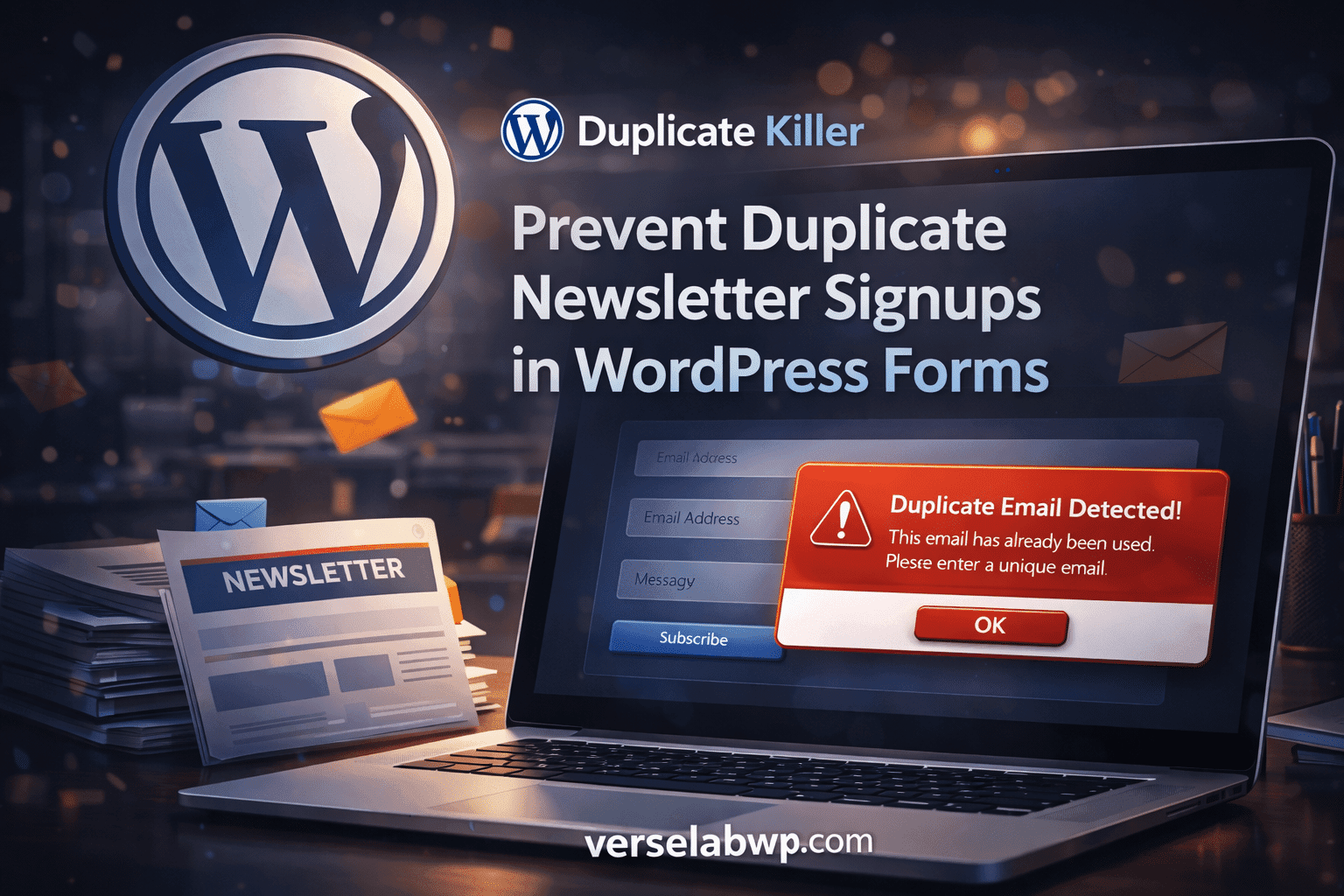 Prevent Duplicate Newsletter Signups in WordPress Forms