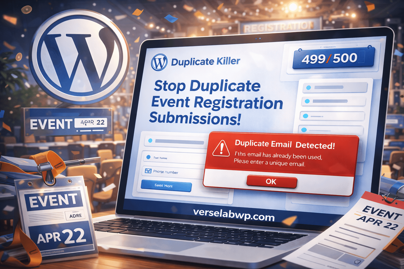 How to Block Duplicate Event Registration Submissions in WordPress