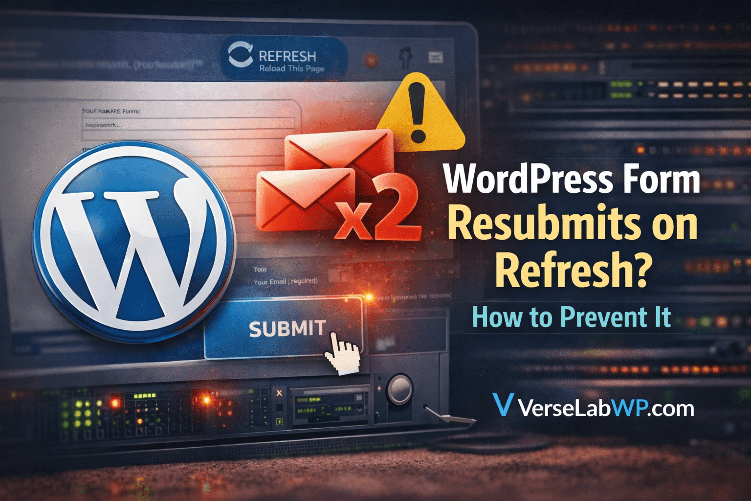 WordPress Form Resubmits on Refresh: How to Prevent It